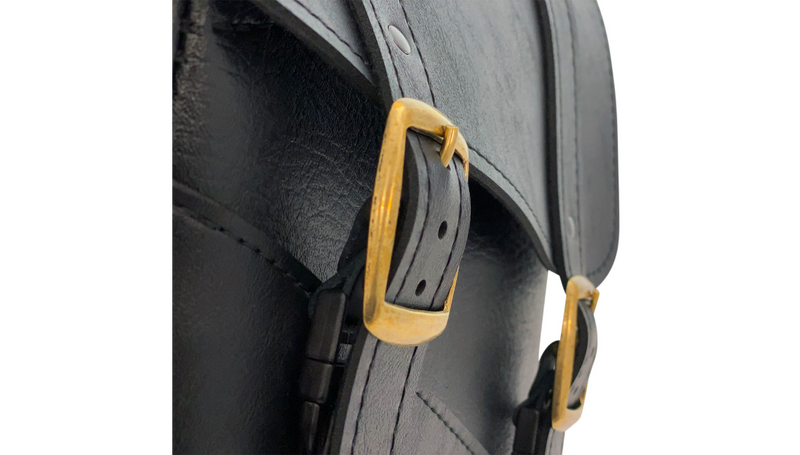 WILLIE & MAX LUGGAGE Swing Arm Bag - Black - XL '58-'22 - 59778-08