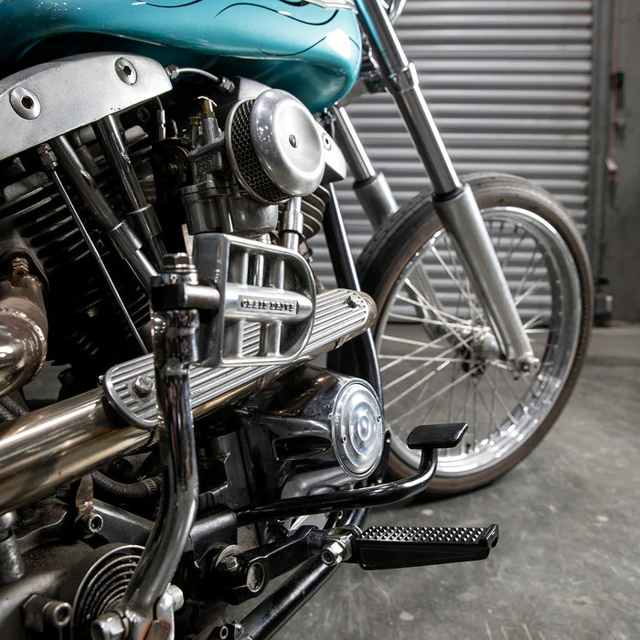 BILTWELL Sanderson Foorpegs - Black 7001-201-01 - PartsOutlet.com.au