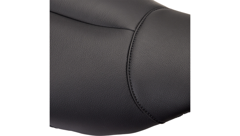 DANNY GRAY BigIST Solo Seat - Black Leather - FL '08-'23 - FA-DGE-0270 - PartsOutlet.com.au