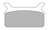 DRAG SPECIALTIES Organic Brake Pads - Harley-Davidson 1986-1999 - Touring FAD201 - PartsOutlet.com.au