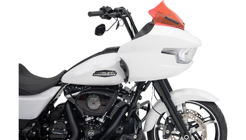 KLOCK WERKS Kolor Flare Windshield - 10" - Pink Ice - FLTR 2024+ - KWW-01-0710