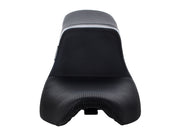 LE PERA Daytona Dual Seat With Basket Weave. Fits Sport Glide & Low Rider 2018up & Low Rider S 2020up - LYR-543BW - PartsOutlet.com.au