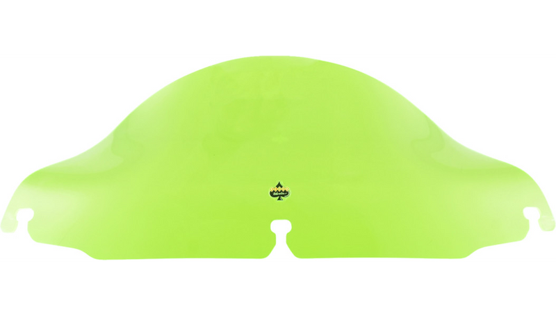 KLOCK WERKS Kolor Flare Windshield - 6.5" - Green Ice - FLH '96-'13 - KWW-01-0641