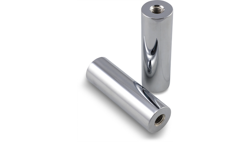 LA CHOPPERS Risers - Kage Fighter - 4" - Chrome - LA-7335-04R