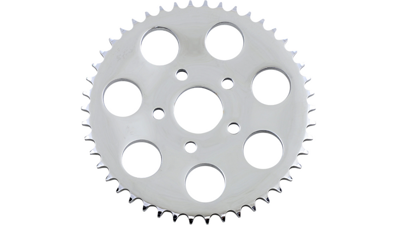 DRAG SPECIALTIES Rear Wheel Sprocket - 46-Tooth - Harley-Davidson 1973-1999 - Dished 16428P - PartsOutlet.com.au