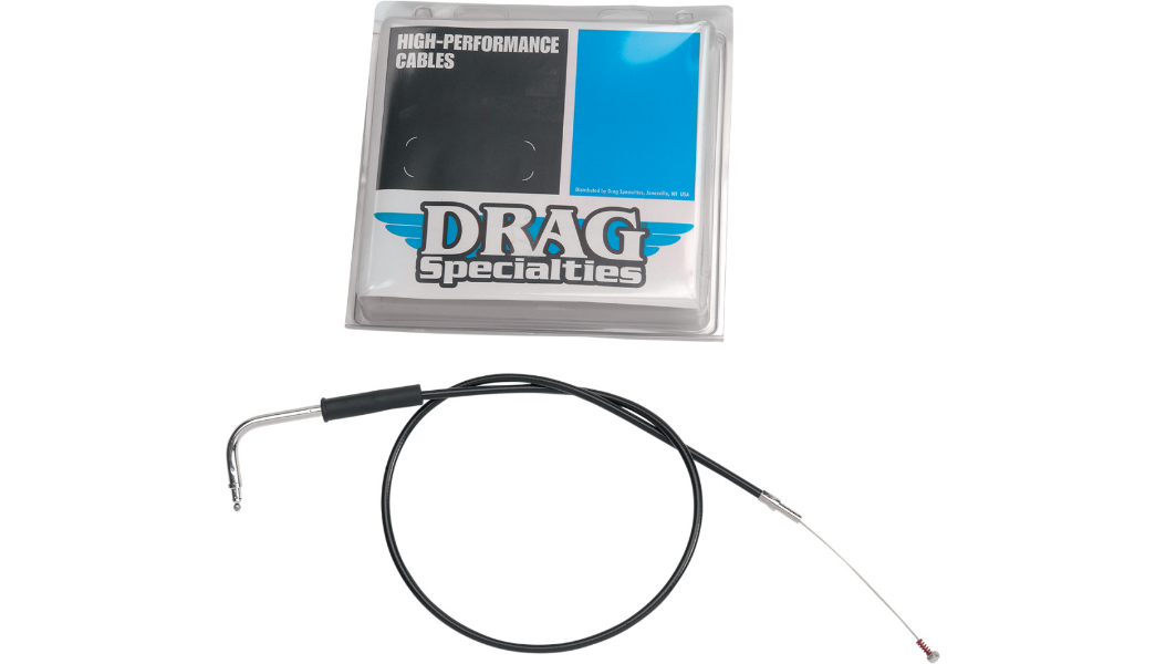 DRAG SPECIALTIES Throttle Cable - 38" - Harley-Davidson 1990-1995 - Vinyl 4330600B