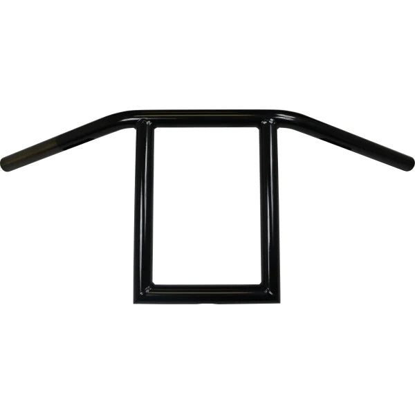 LA CHOPPERS 1" WINDOW APES 10" RISE BLACK UNIVERSAL - LA-7385-10B