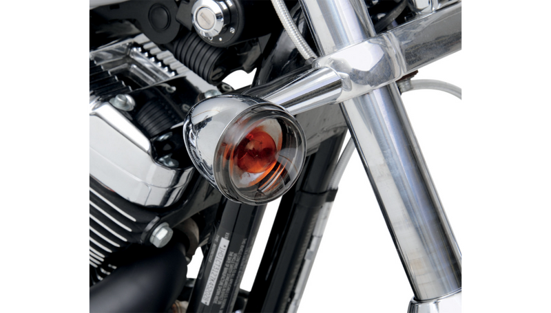 DRAG SPECIALTIES Smoked Bullet Lens Kit - '99-'23 12-0201 - PartsOutlet.com.au