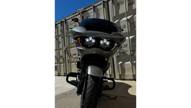 CUSTOM DYNAMICS Shark Demon Turn Signal Vents - Smoke Lens - FL '23-'25 - SD-RG23-VTS-AW