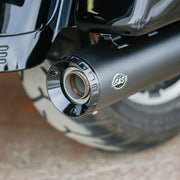 S&S CYCLE GNX SLIP-ON Muffler for 2017+ M8 TOURING MODELS — Black - 550-0990 - PartsOutlet.com.au