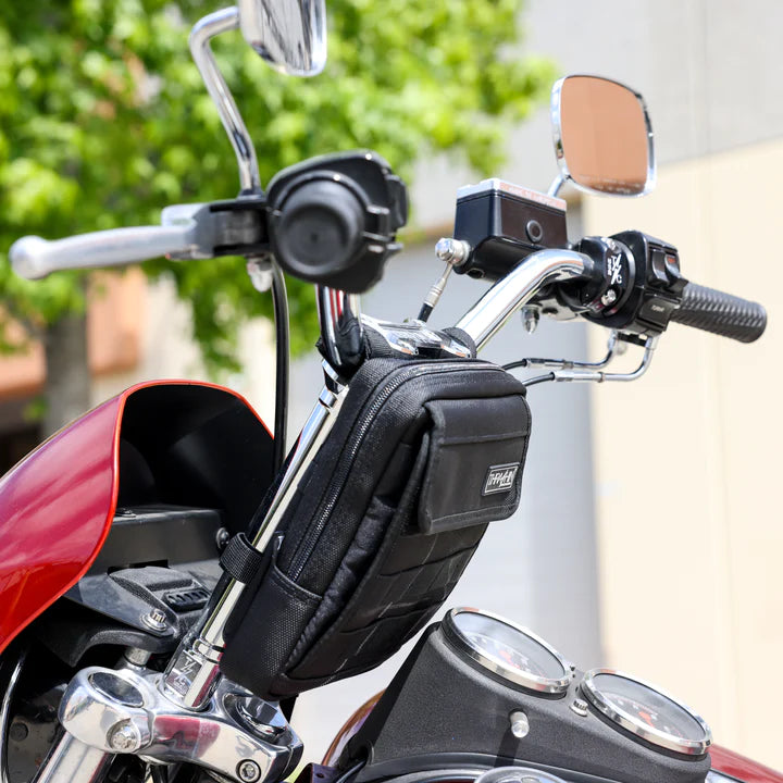 THRASHIN SUPPLY CO. Handlebar Bag - Slim - Black THB-0020 - PartsOutlet.com.au