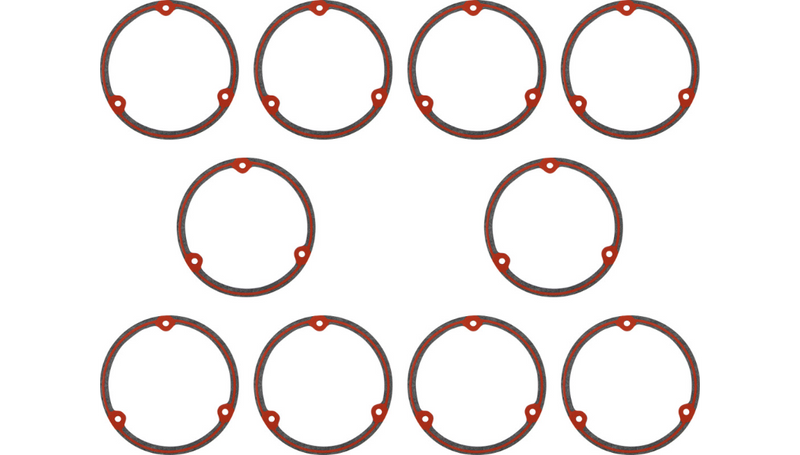 JAMES GASKET Derby Cover Gasket Silicon - 10 Pack - Big Twin '70-'99 - JGI-25416-70-X