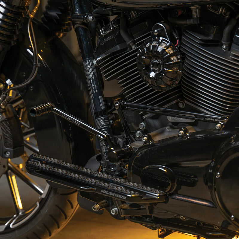 ARLEN NESS +3" Extended Foot Control Kit, Black - Harley-Davidson Touring FL '00+ - 410-036