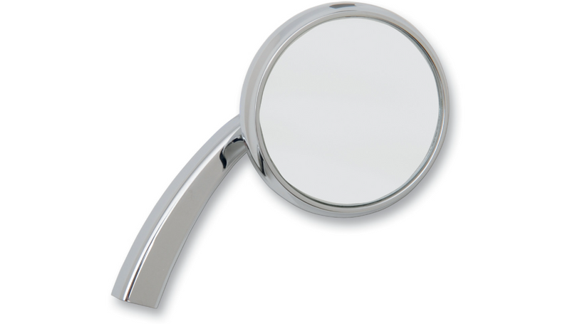 TODD'S CYCLE Mirror - Shooter - Side View - Round - Chrome - Right - Each - SMR-1