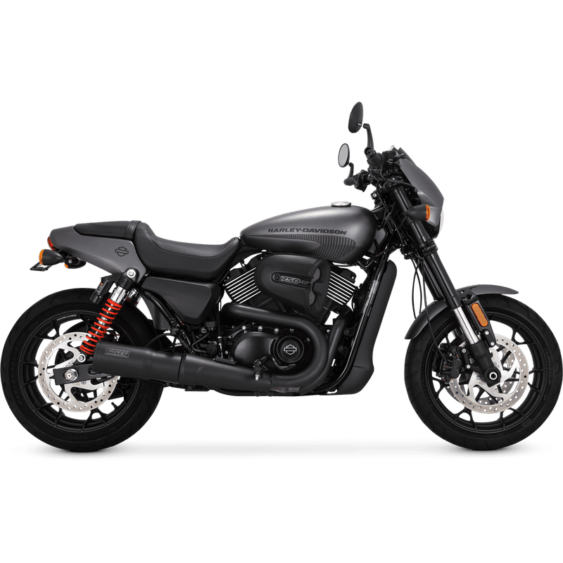 VANCE & HINES Black High Output Muffler - XG/A - Harley-Davidson 2015-2019 - 47943 - PartsOutlet.com.au