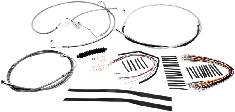 MAGNUM SHIELDING Control Cable Kit - XR Series - 12-14" Ape - FLH '08-'13  - 589311