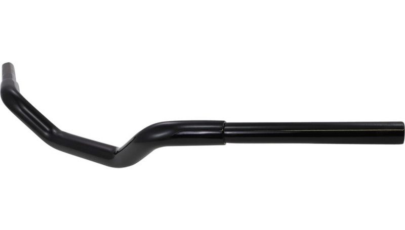 LA CHOPPERS 1 1/4" DIAMETER HEFTY SUPER BAR BLACK UNIVERSAL - LA-7312-09B