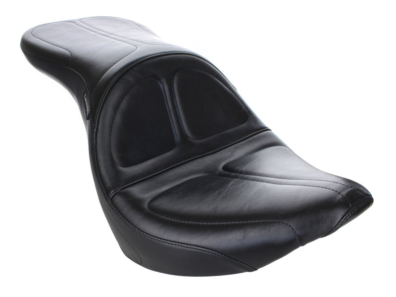 LE PERA Maverick Dual Seat With Stitch. Fits Softail Slim & Street Bob 2018up & Standard 2020up - LY-910 - PartsOutlet.com.au