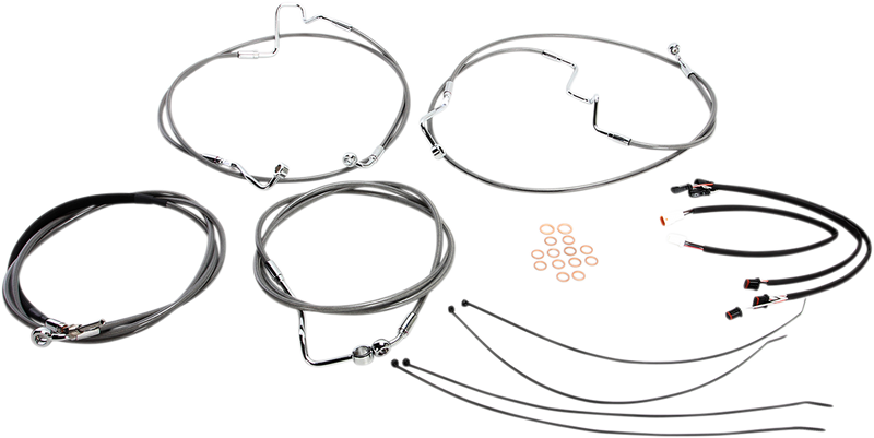 MAGNUM SHIELDING XR Handlebar Installation Kit - Stainless Steel 589691