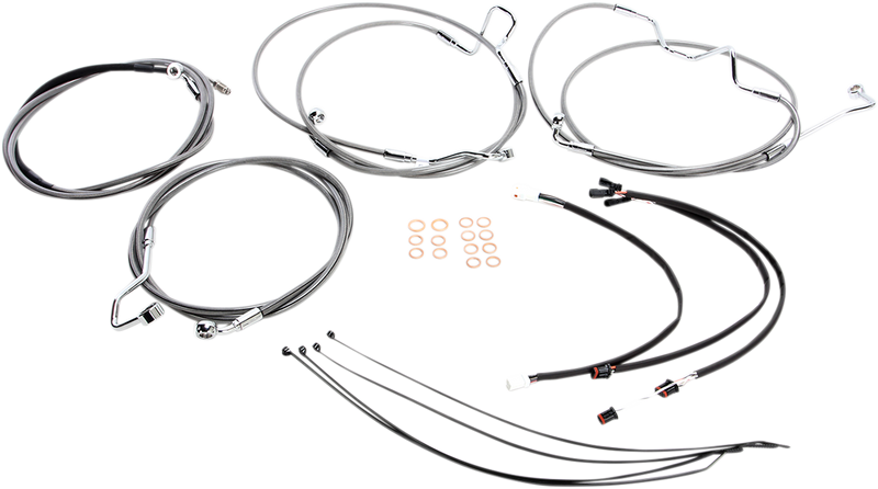 MAGNUM SHIELDING XR Handlebar Installation Kit - Stainless Steel 589872