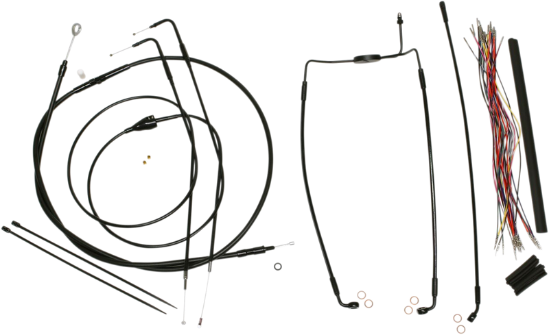 MAGNUM SHIELDING XR Handlebar Installation Kit - Black 486281