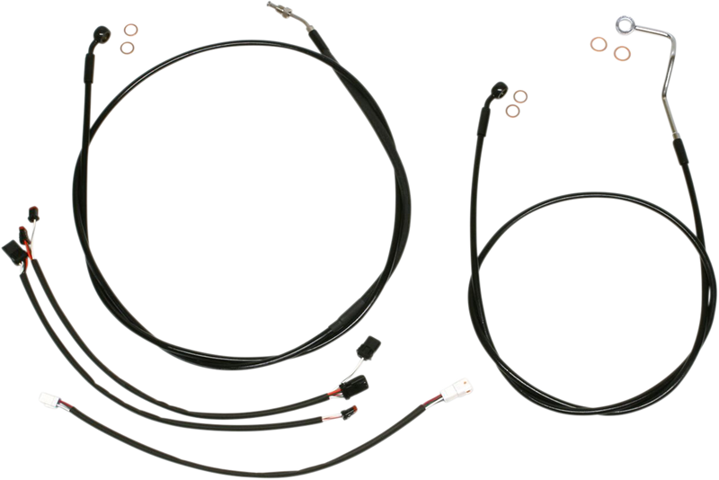 MAGNUM SHIELDING XR Handlebar Installation Kit - Black 486701