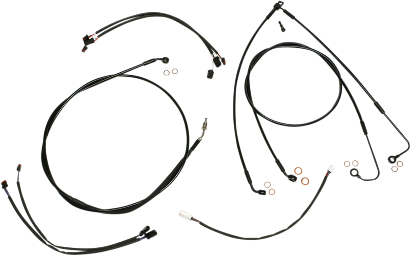 MAGNUM SHIELDING XR Handlebar Installation Kit - Black 486891