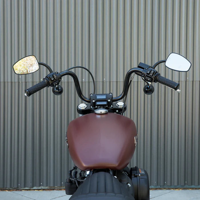 BILTWELL Handlebar - Chump - TBW - Black - TBW W/ INSERT - 6005-2017 - PartsOutlet.com.au