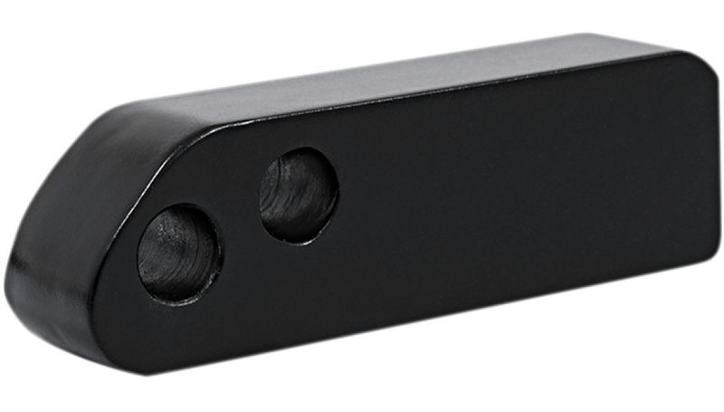 MEMPHIS SHADES Headlight Mount Extension Block - Black - Harley-Davidson 2006-2017 - MEB9883 - PartsOutlet.com.au