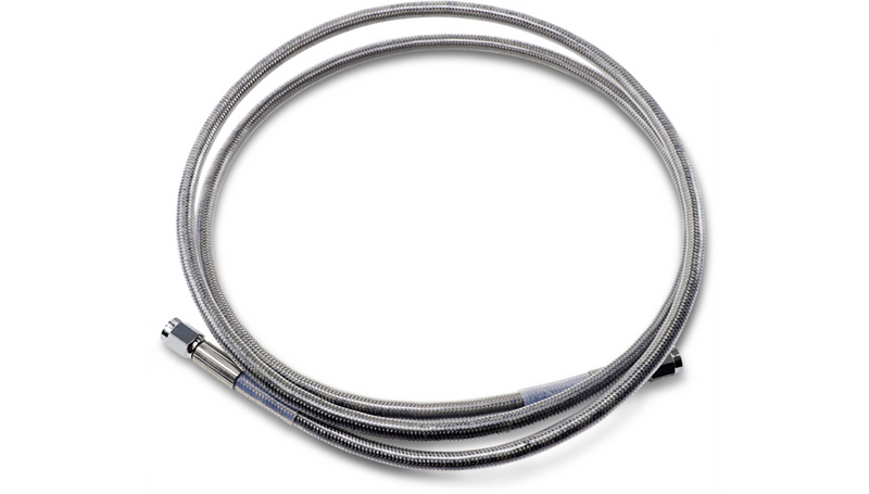 DRAG SPECIALTIES Universal Brake Line - Clear - 58" - 858