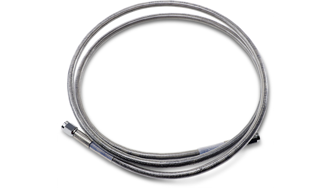 DRAG SPECIALTIES Universal Brake Line - Clear - 58" 858