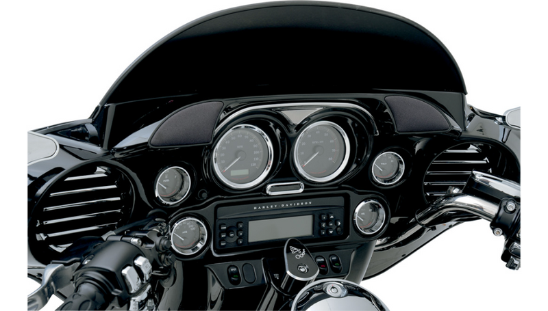 DRAG SPECIALTIES Billet Indicator Light Bezel - Harley-Davidson 1996-2013 - Chrome 2202-0062 - PartsOutlet.com.au