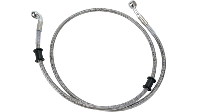 DRAG SPECIALTIES Brake Line - Stainless Steel - 43-1/4" - FXDC '08-'14 - 660330