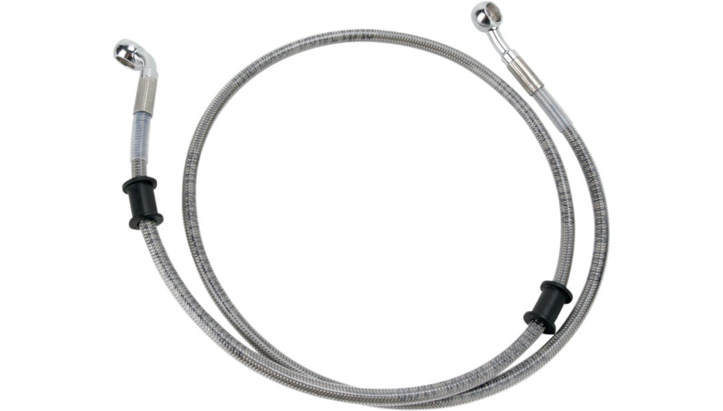 DRAG SPECIALTIES Brake Line - FXDC '08-'14 - Stainless Steel - 43-1/4" 660330