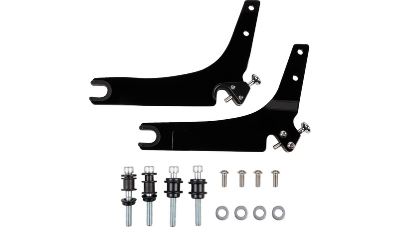 COBRA Backrest Kit - 14" - Black - '18-'23 FLHC/S - 602-2010B