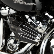 ARLEN NESS DEEP CUT® MONSTER SUCKER® AIR CLEANER, BLACK - 00-17 TWIN CAM (Exc. FBW & 99-01 FI FLT) - 81-004 - PartsOutlet.com.au