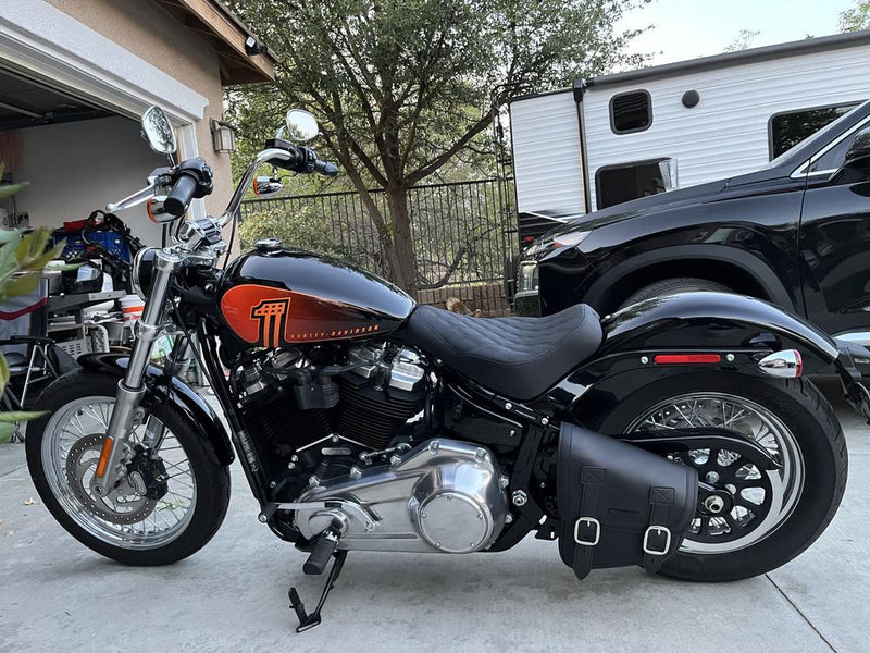 SADDLEMEN Swing Arm Bag - D440 - Softails '86-'17 - 3501-1431