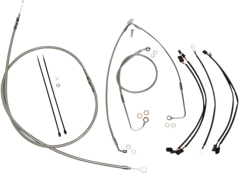 MAGNUM SHIELDING XR Handlebar Installation Kit - Stainless Steel/Chrome 589781
