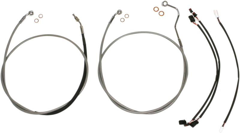 MAGNUM SHIELDING XR Handlebar Installation Kit - Stainless Steel/Chrome 589851
