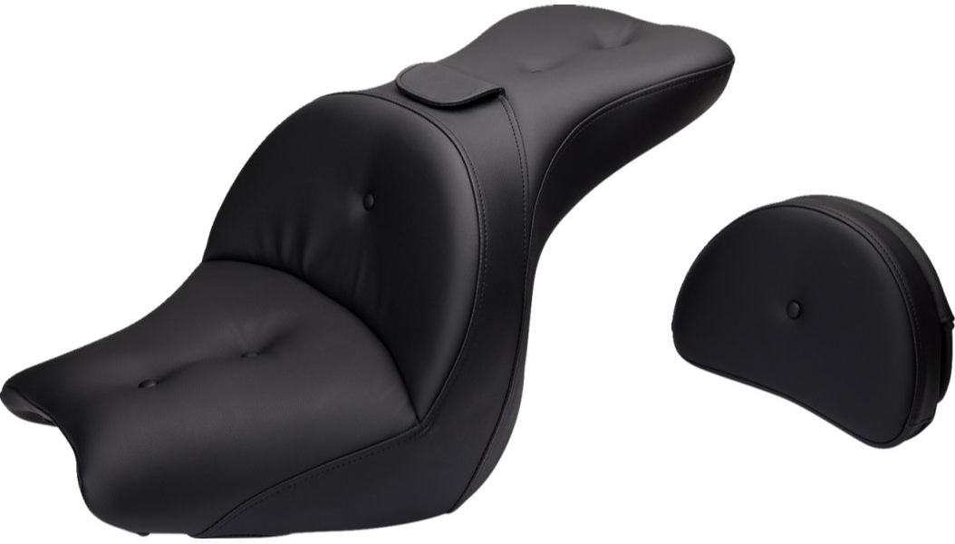 SADDLEMEN Explorer Road Sofa Seat - Backrest - Honda VTX1300C '04-'09 - H04-09-030RS - PartsOutlet.com.au