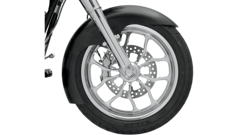 KLOCK WERKS Front Fender - Level - Black - 19" - FXD '91-'05 - KWF-03-0001