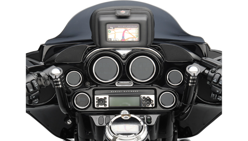 DRAG SPECIALTIES Billet Indicator Light Bezel - Harley-Davidson 1996-2013 - Chrome 2202-0062 - PartsOutlet.com.au