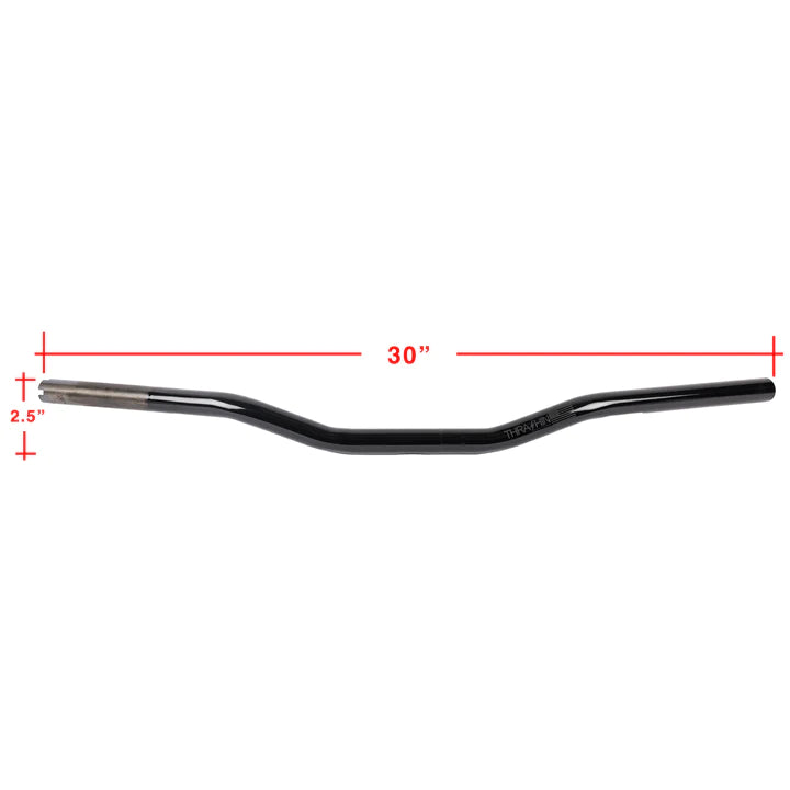 THRASHIN SUPPLY CO. Handlebar - Low Bend - Black TSC-2702-1 - PartsOutlet.com.au
