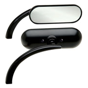 ARLEN NESS MINI OVAL MICRO MIRRORS, BLACK - LEFT - 13-412 - PartsOutlet.com.au
