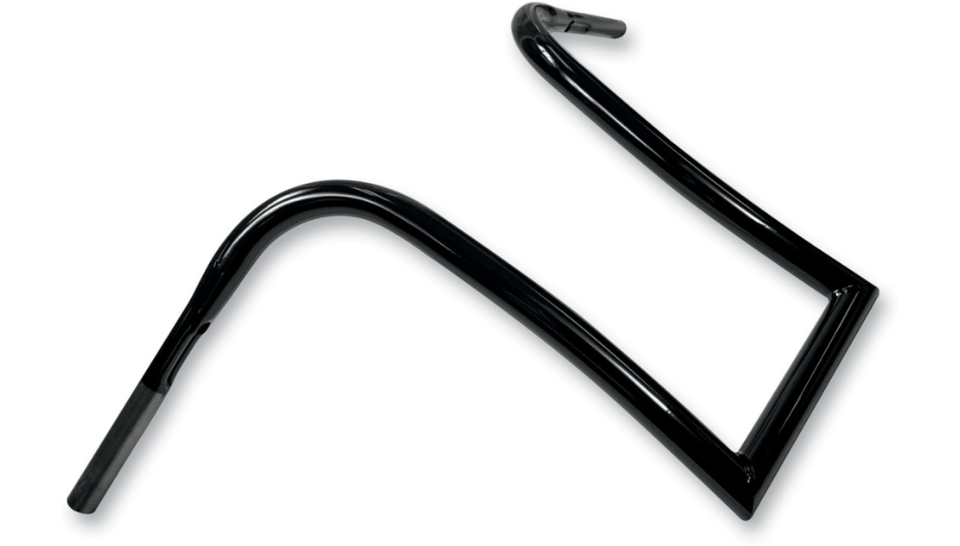 LA CHOPPERS Handlebar - Thick Ape Hanger - 1-1/4" Diameter - 16" Rise - Black LA-7342-16B