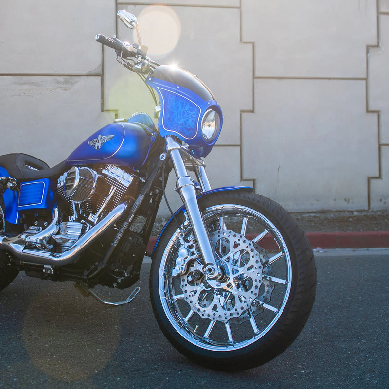 ARLEN NESS Method Fork Brace - Chrome - 39 mm - '99-'04 FXD Narrow Glide | '88-'20 XL 20-355 - PartsOutlet.com.au