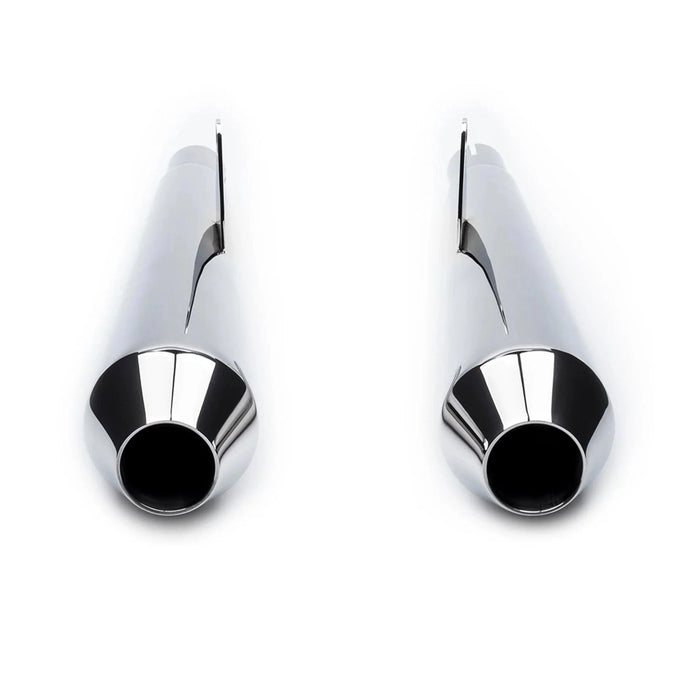 BRITISH CUSTOMS Predator Pro™ Mufflers - Thruxton 900 '04-'16 - Polished BC902-106-P