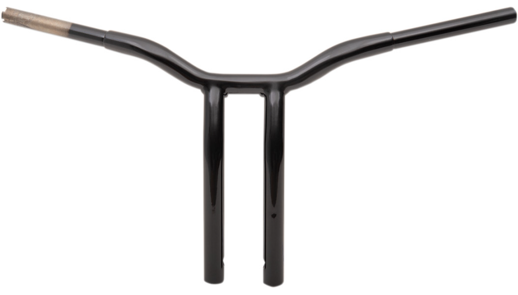 LA CHOPPERS Handlebar - Kage Fighter - One Piece - Bent - 14" - Black LA-7338-14B