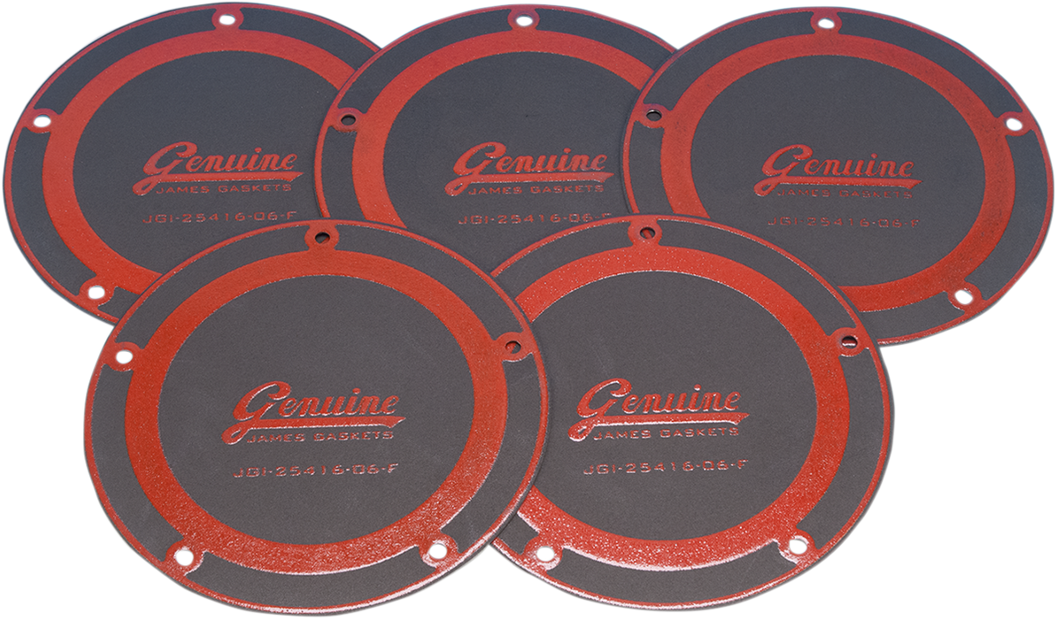 JAMES GASKET Derby Cover - 5 Pack - Harley-Davidson '06-'17 - JGI-25416-06-F