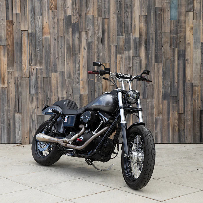 BILTWELL Handlebar - Moto - TBW - Chrome - TBW W/ INSERT - 6016-1057 - PartsOutlet.com.au